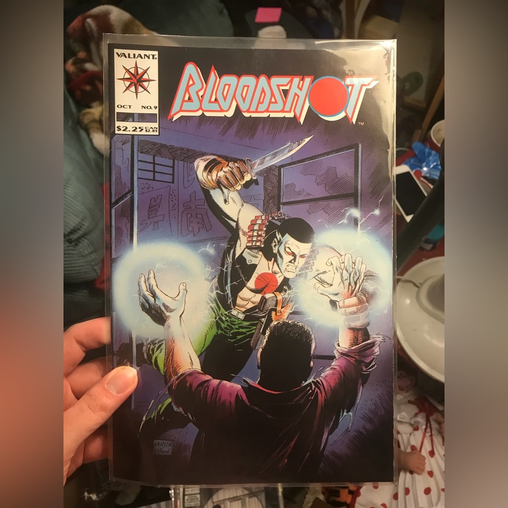 1993 B L O O D S H O T No 9 comic book